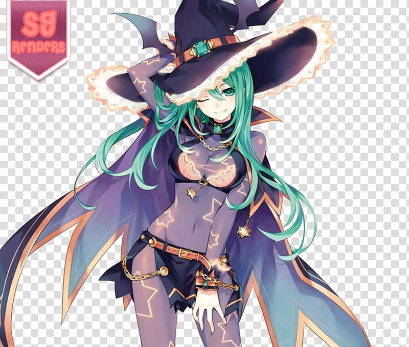 Anime Date A Live Manga Drawing Witchcraft, Sexy Witch transparent background PNG clipart