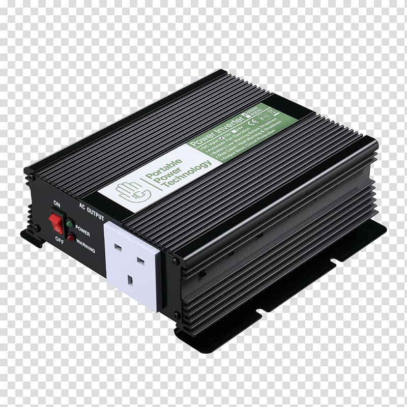 Solar inverter Power Inverters Battery Mains electricity Sine wave, battery transparent background PNG clipart