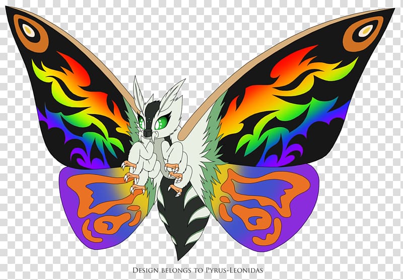Mothra Gamera Fan art, MOTHRA transparent background PNG clipart