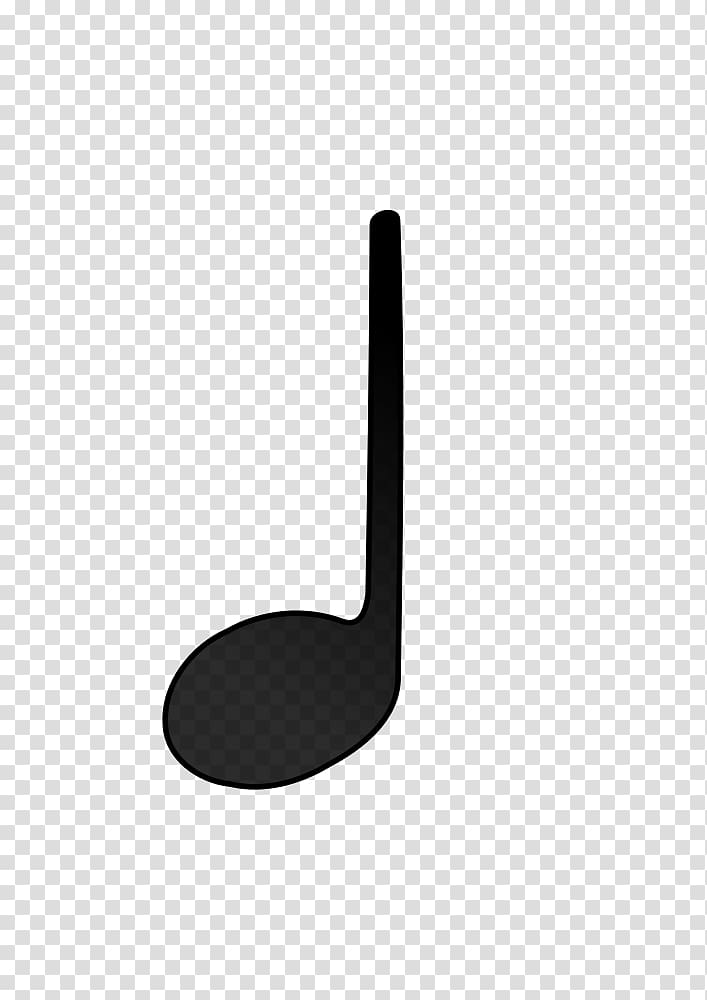 Quarter note Musical note Stem Eighth note, musical note transparent background PNG clipart