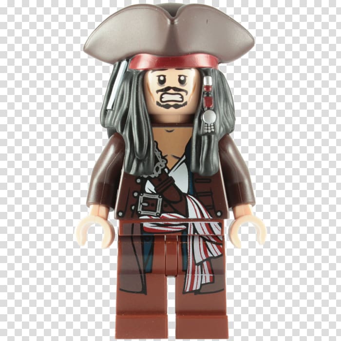 Jack Sparrow Lego Pirates of the Caribbean: The Video Game Lego minifigure, sparrow transparent background PNG clipart
