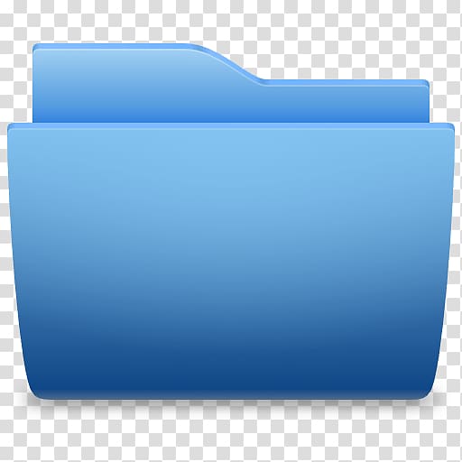blue file folder , Folder Icon Blue Classic transparent background PNG clipart