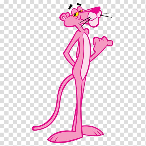 Inspector Clouseau The Pink Panther Black panther , THE PINK PANTHER transparent background PNG clipart