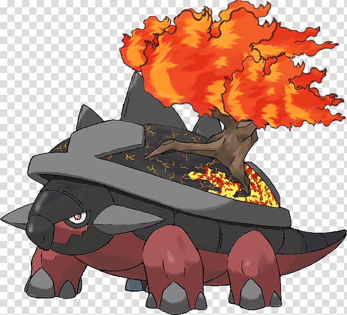 Torterra Pokémon Adventures Grotle Turtwig, Devil fire transparent background PNG clipart