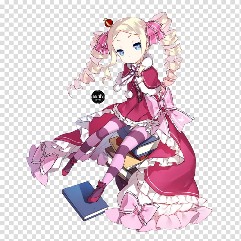 Re:Zero − Starting Life in Another World Anime Isekai Rendering, Anime transparent background PNG clipart