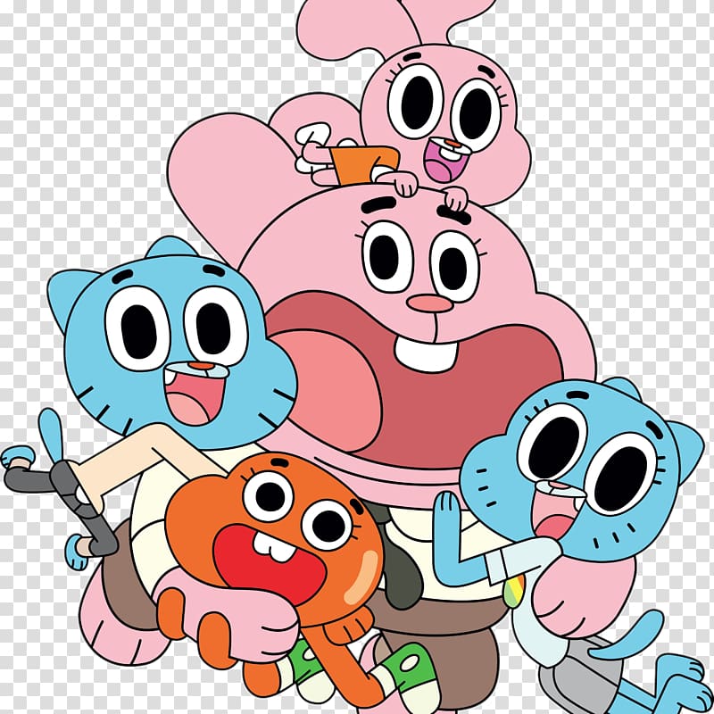 Cartoon Network Gumball Watterson Animated series Television, Animation transparent background PNG clipart
