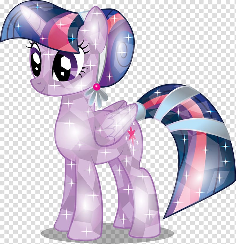 Twilight Sparkle Pony Sporcle Winged unicorn, crystallize transparent background PNG clipart
