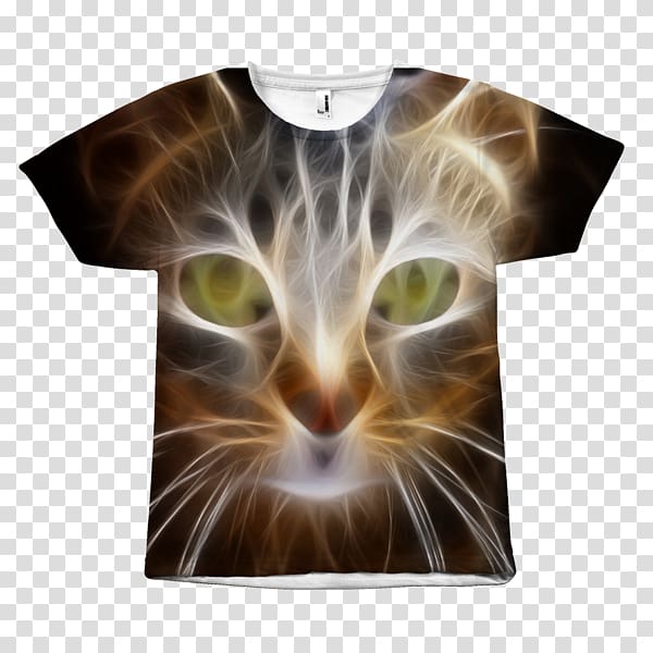 Whiskers Kitten Tabby cat T-shirt, bar poster material transparent background PNG clipart