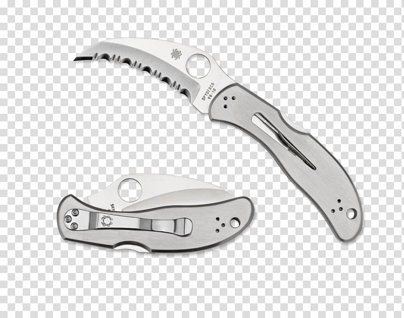Utility Knives Hunting & Survival Knives Throwing knife Serrated blade, serrated edge transparent background PNG clipart