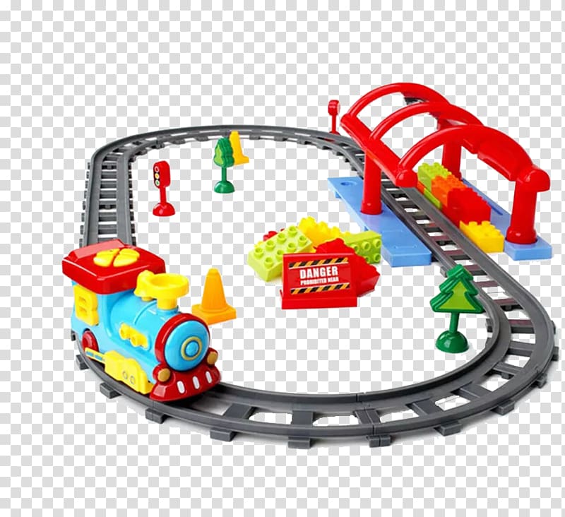 Toy train Toy train Track, train track transparent background PNG clipart