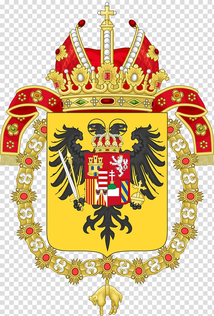 Holy Roman Empire Holy Roman Emperor Coat of arms House of Habsburg, prince charles military decorations transparent background PNG clipart