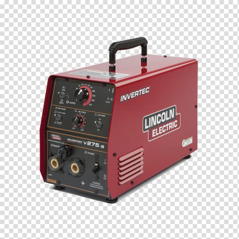 Shielded metal arc welding Lincoln Electric Invertec V275-S Stick Welder K2269 Gas tungsten arc welding Lincoln Electric Invertec V275-S Stick Welder K2269, welder transparent background PNG clipart