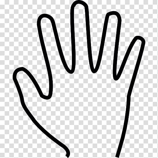 Finger-counting Hand Human body High five, hand transparent background PNG clipart