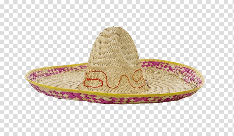 Sombrero , Straw hat transparent background PNG clipart