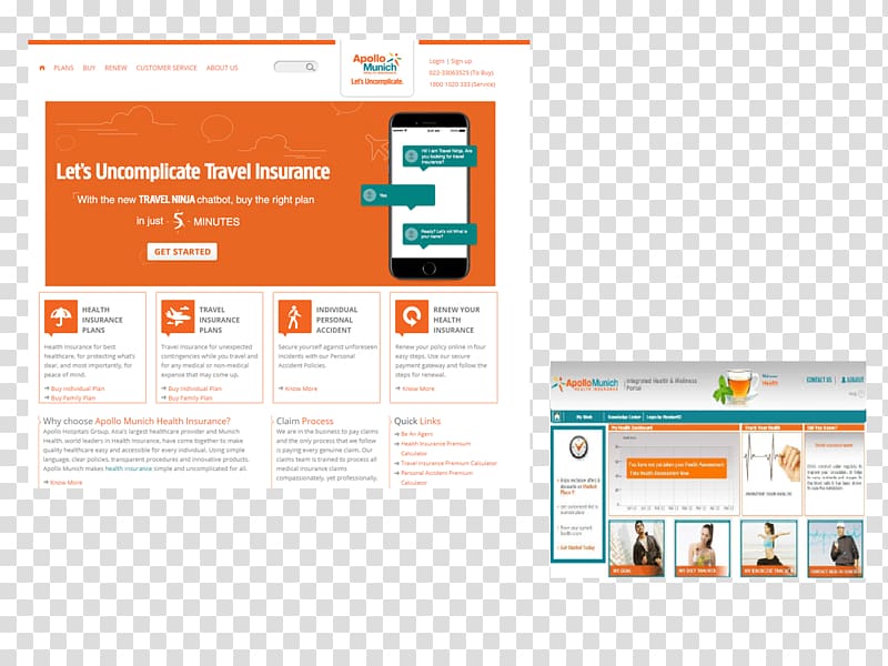 Web design Web page Graphic design Apollo Munich Health Insurance, article directory article shading review transparent background PNG clipart