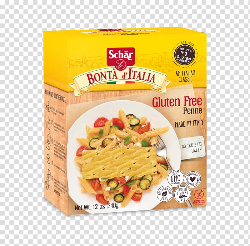 Italian cuisine Pasta Dr. Schär AG / SPA Penne Spaghetti, thai palace transparent background PNG clipart