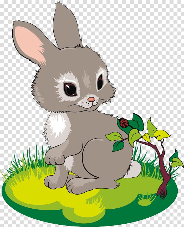 Whiskers Domestic rabbit Hare Easter Bunny, rabbit transparent background PNG clipart