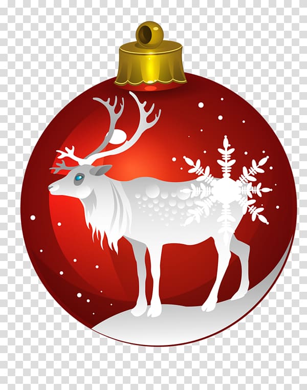 Pxe8re Noxebl Santa Claus Christmas Bombka , Cartoon white snowflakes Christmas decoration bell elk transparent background PNG clipart