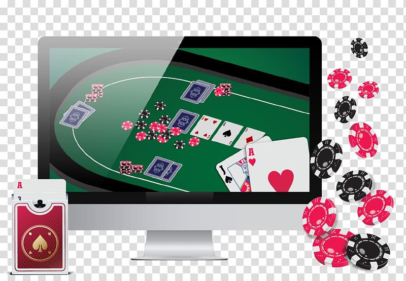 Online poker Texas hold \'em Game Gambling, poker transparent background PNG clipart