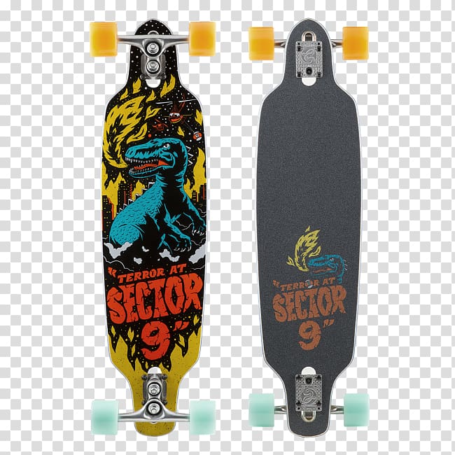 Longboard Sector 9 Skateboard Grip tape Carved turn, others transparent background PNG clipart