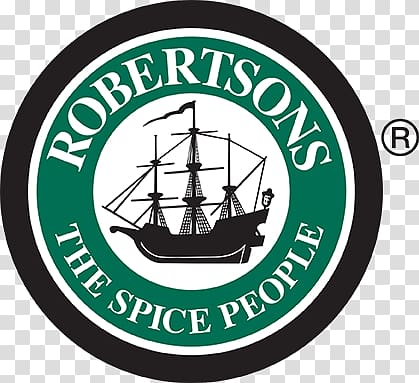 Robertsons The Spice People logo, Robertsons Logo transparent background PNG clipart