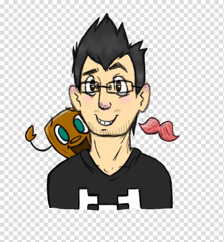 Markiplier Fan art Drawing, fan transparent background PNG clipart