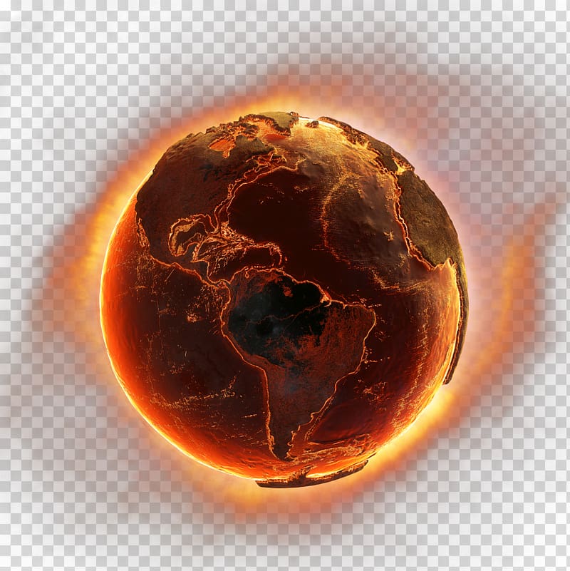 burning earth , Earth\'s location in the Universe Flame Solar System Planet, Earth Fire HD transparent background PNG clipart
