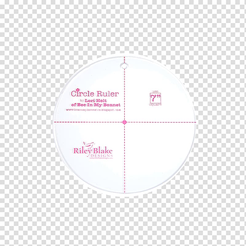 Textile Ruler Sewing Quilting Pattern, circle transparent background PNG clipart