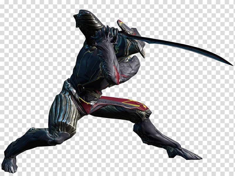 Ninja illustration, Warframe Loki transparent background PNG clipart