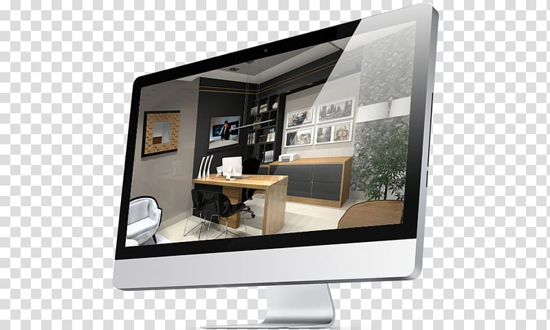 Computer Monitors Multimedia Furniture Output device Flat panel display, novak transparent background PNG clipart