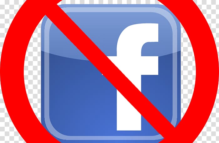 Facebook No symbol Social media Like button , circle with slash symbol transparent background PNG clipart