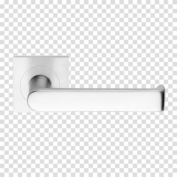 Door handle Chrome plating Lever, door transparent background PNG clipart