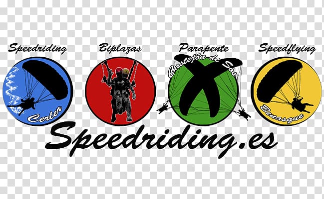 Logo Speed flying ANGELIC ASIDES Paragliding Brand, Riding Club transparent background PNG clipart