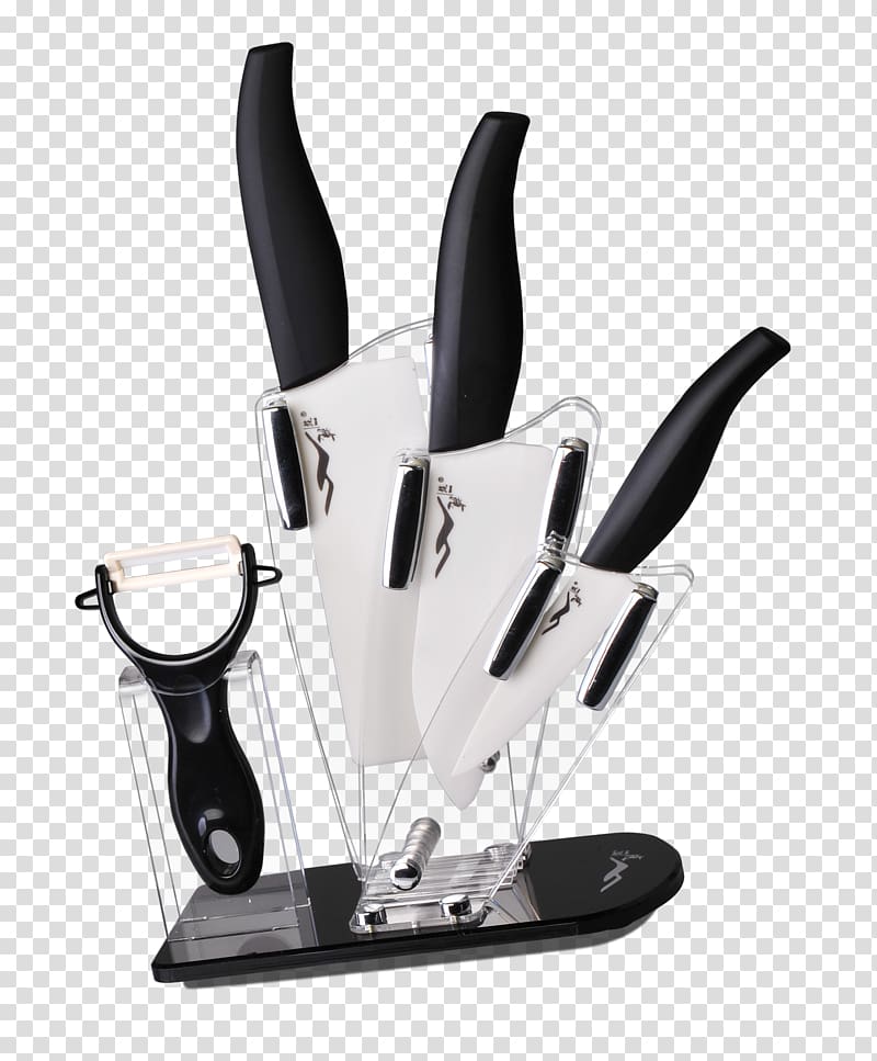 Kitchen knife Ceramic knife Tool, Kitchen knives transparent background PNG clipart