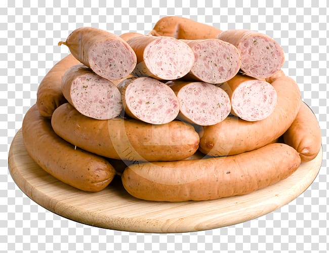 Bratwurst Knackwurst Frankfurter Würstchen Bockwurst Liverwurst, sausage transparent background PNG clipart