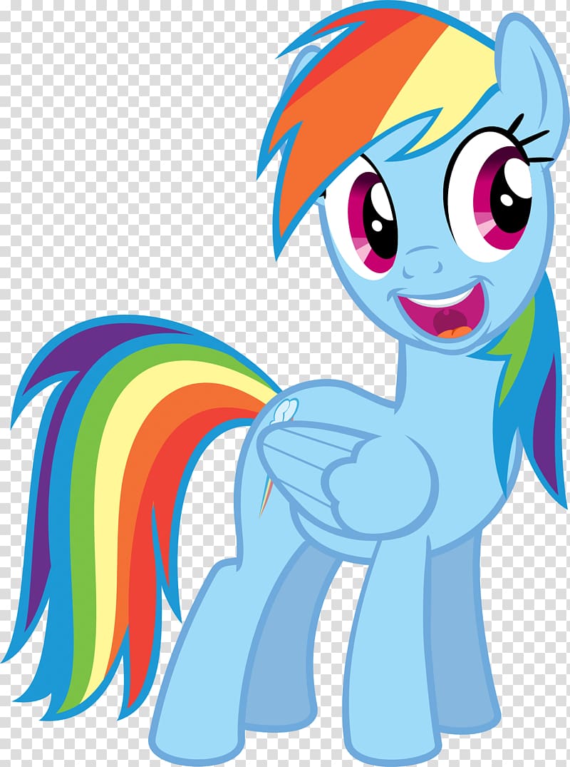 Rainbow Dash Fluttershy Pinkie Pie Twilight Sparkle Rarity, rainbow hair transparent background PNG clipart