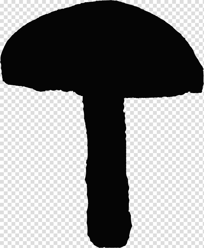 Silhouette Fungus Mushroom Slime mold , fungi transparent background PNG clipart