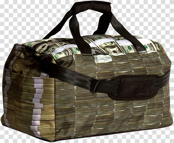 Money bag Duffel Bags Bank, money bag transparent background PNG clipart