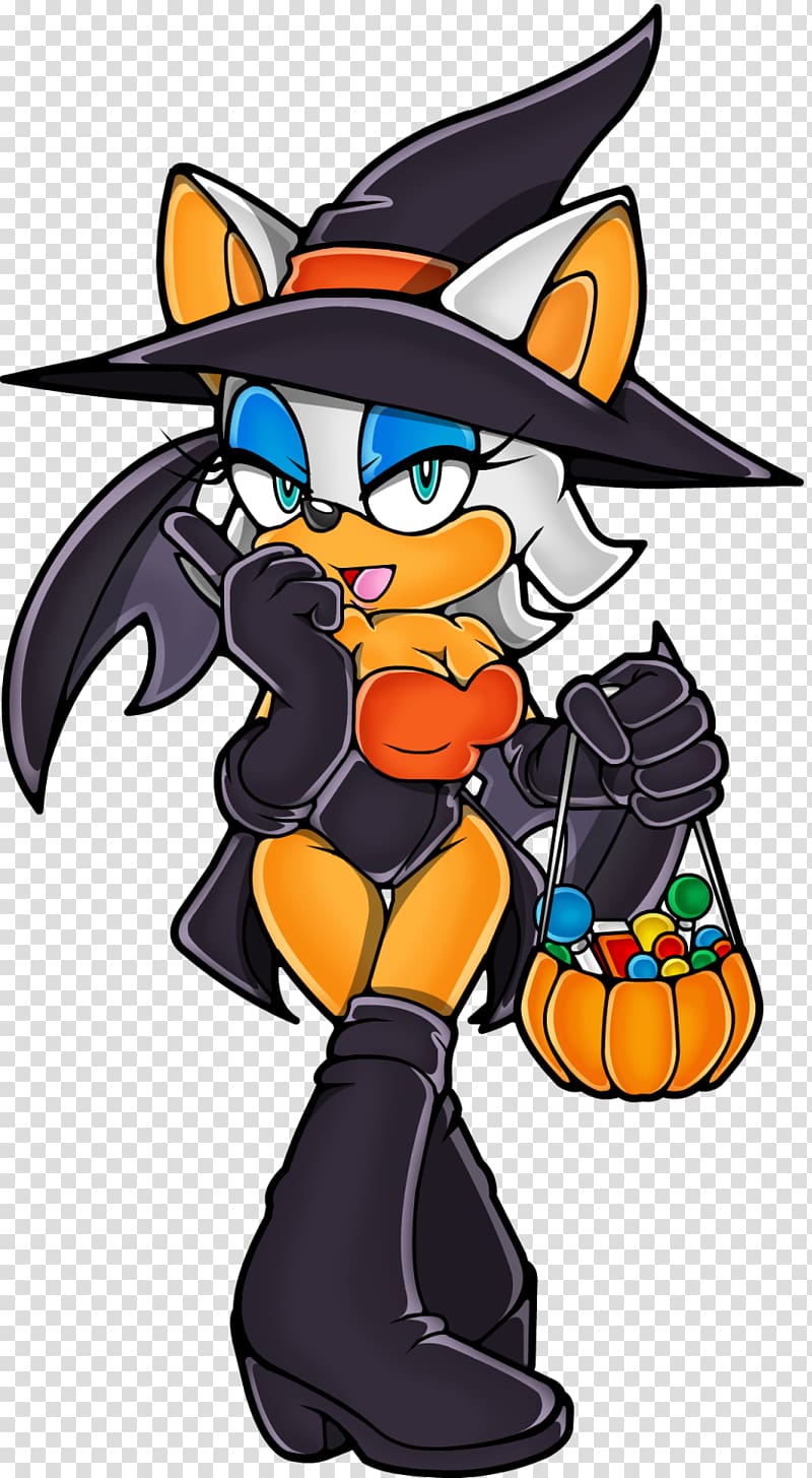 Rouge the Bat Sonic Runners Sonic the Hedgehog Sonic Adventure 2 Halloween, hedgehog transparent background PNG clipart