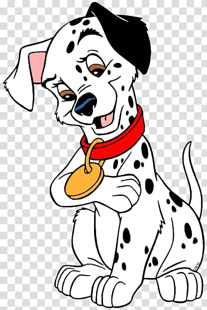 Dalmatian dog The 101 Dalmatians Musical Cruella de Vil Puppy Coloring book, puppy transparent background PNG clipart