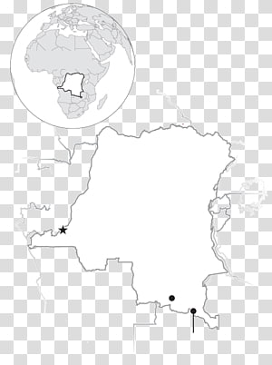 Democratic Republic of the Congo Human behavior Map Line art Sketch, others transparent background PNG clipart thumbnail