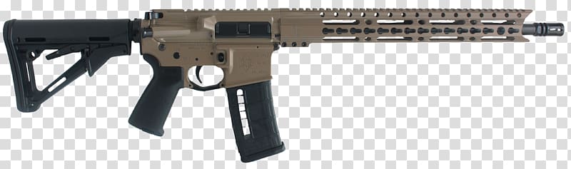 AR-15 style rifle Firearm .300 AAC Blackout Colt AR-15, weapon transparent background PNG clipart