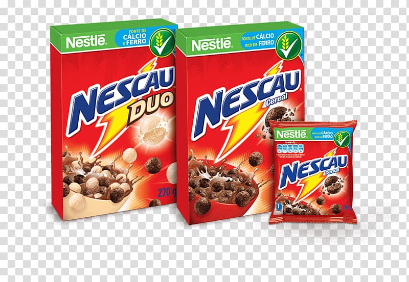 Breakfast cereal Chocolate milk Nescau Food, chocolate transparent background PNG clipart
