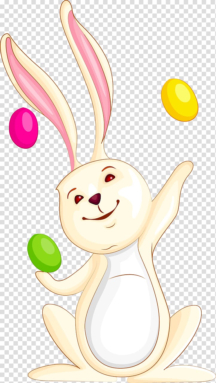 Easter Bunny Hare Rabbit , three rooms and two rooms transparent background PNG clipart