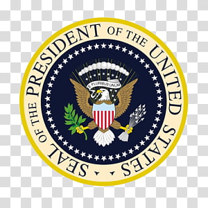 president of the united states seal, Seal of the President of the United States Federal government of the United States Great Seal of the United States, USA gerb transparent background PNG clipart thumbnail