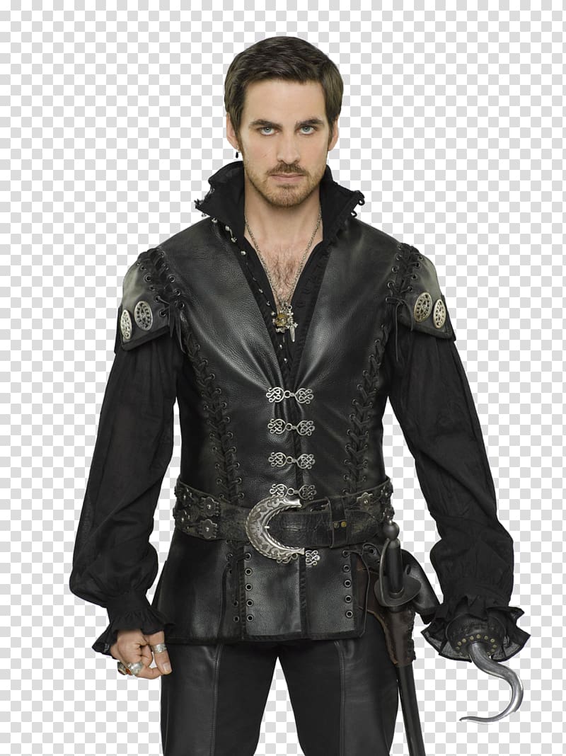 Colin O\'Donoghue Once Upon a Time Captain Hook Emma Swan, CAPTAIN HOOK transparent background PNG clipart