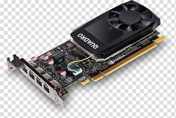 Graphics Cards & Video Adapters NVIDIA Quadro P600 PNY Technologies GDDR5 SDRAM, nvidia transparent background PNG clipart