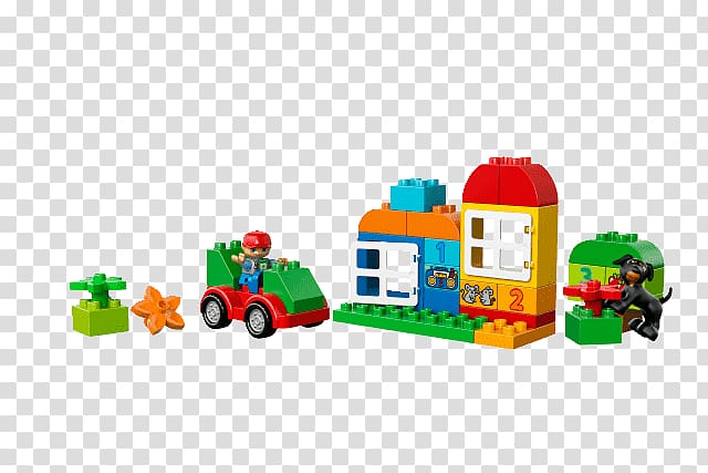 LEGO 10572 DUPLO All-in-One Box of Fun Lego Duplo Toy Amazon.com, toy transparent background PNG clipart