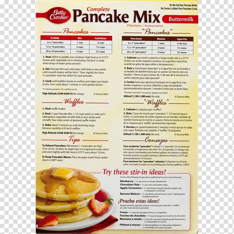 Pancake Buttermilk Waffle Betty Crocker Bisquick, cooking transparent background PNG clipart
