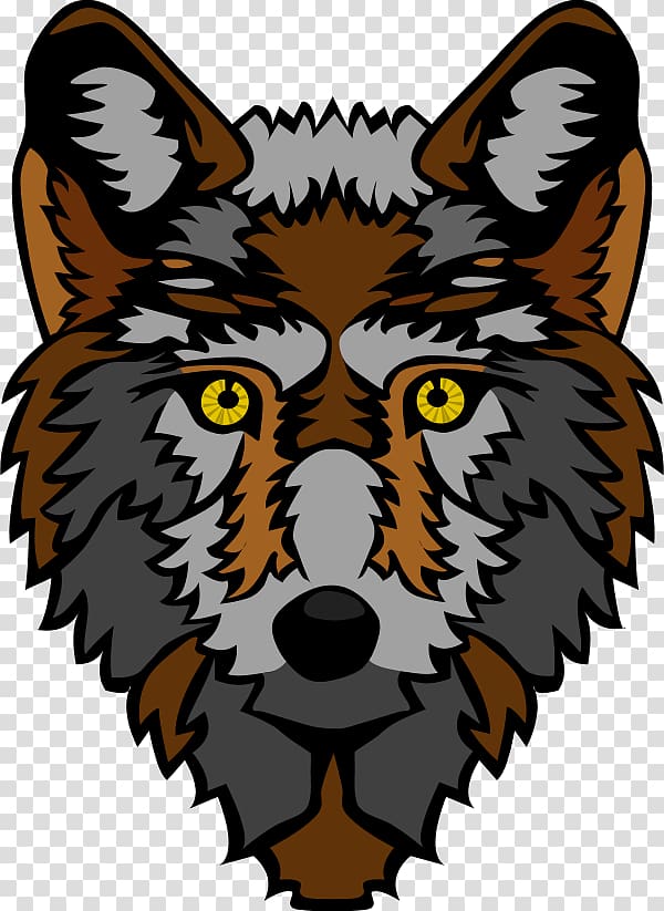 Animation Drawing Black wolf , Wolf Art transparent background PNG clipart